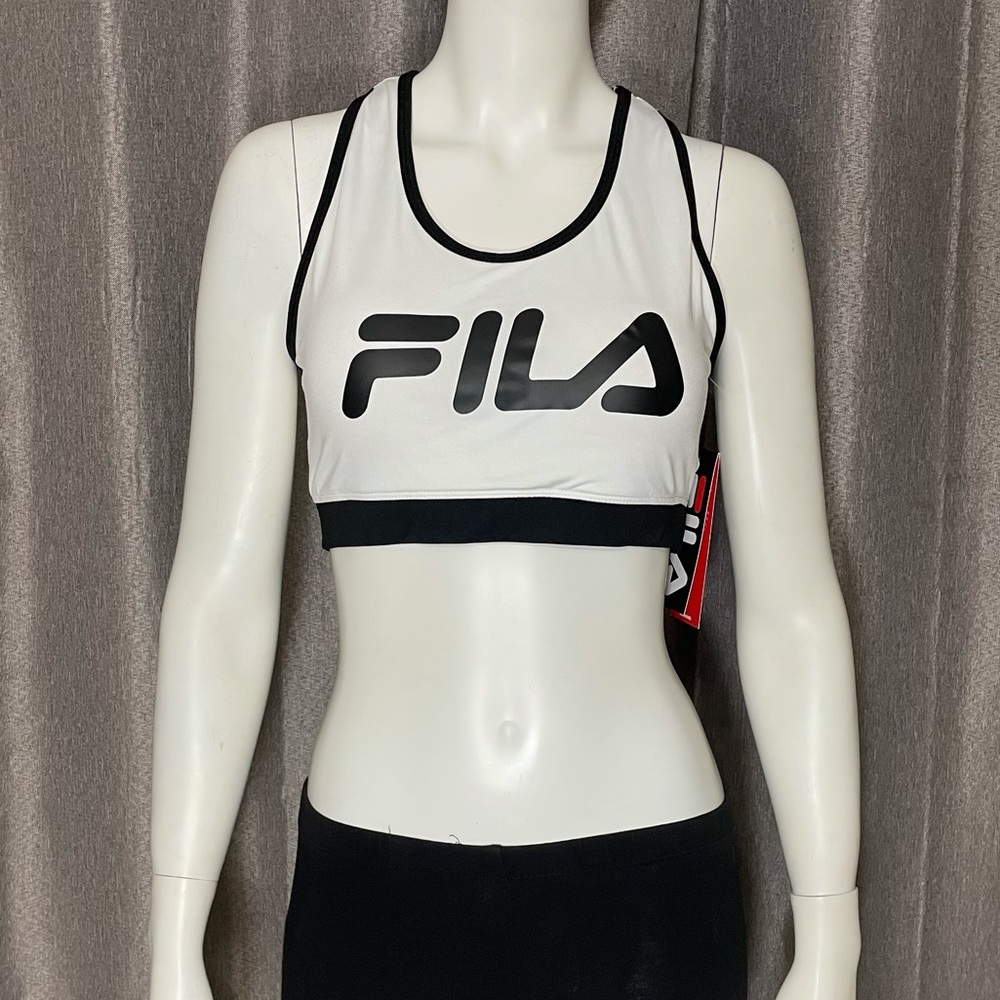Fila Women's Color Block Padded Sports Bra